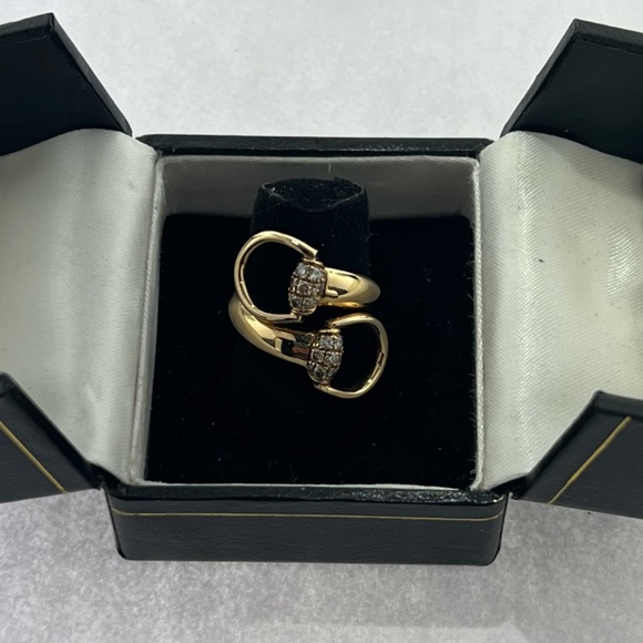 Gucci 18kt Yellow Gold Horse-bit Ring - Picture 4 of 7